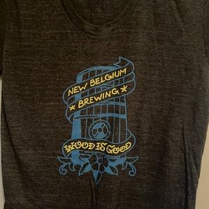 New Belgium brewing lady’s t-shirt